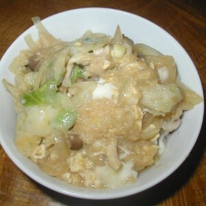 安いけど意外と旨い「しめじ天丼」